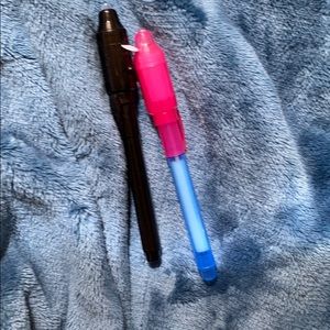 “spy” pens invisible ink